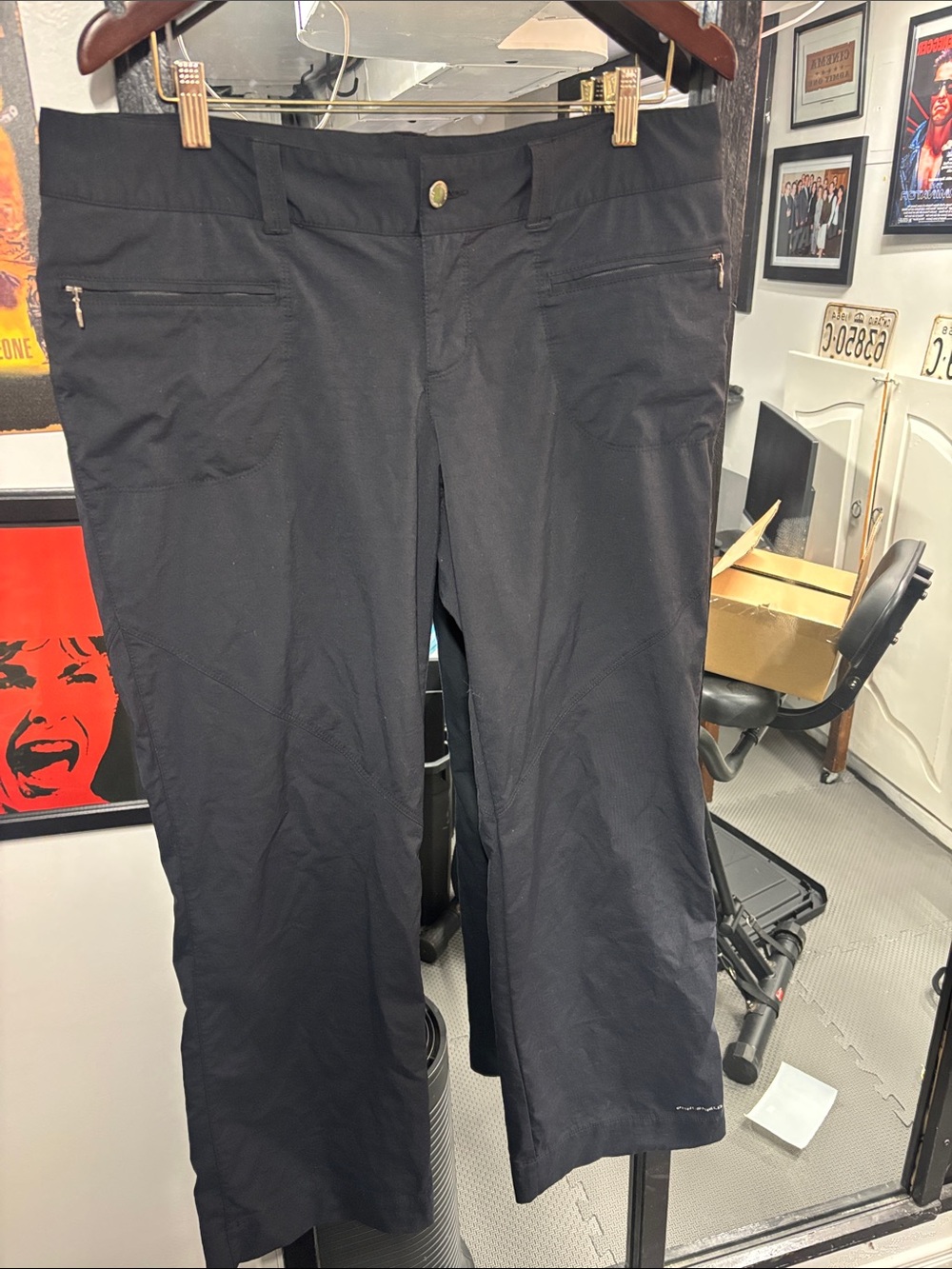 Columbia Black Cargo Outdoor Pants